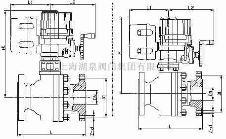 Q941H-16C dn250 智能調(diào)節(jié)電動球閥